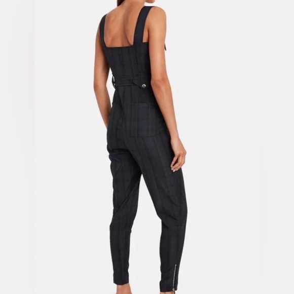 WeWoreWhat Moto Plaid Overall - Picture 3 of 5